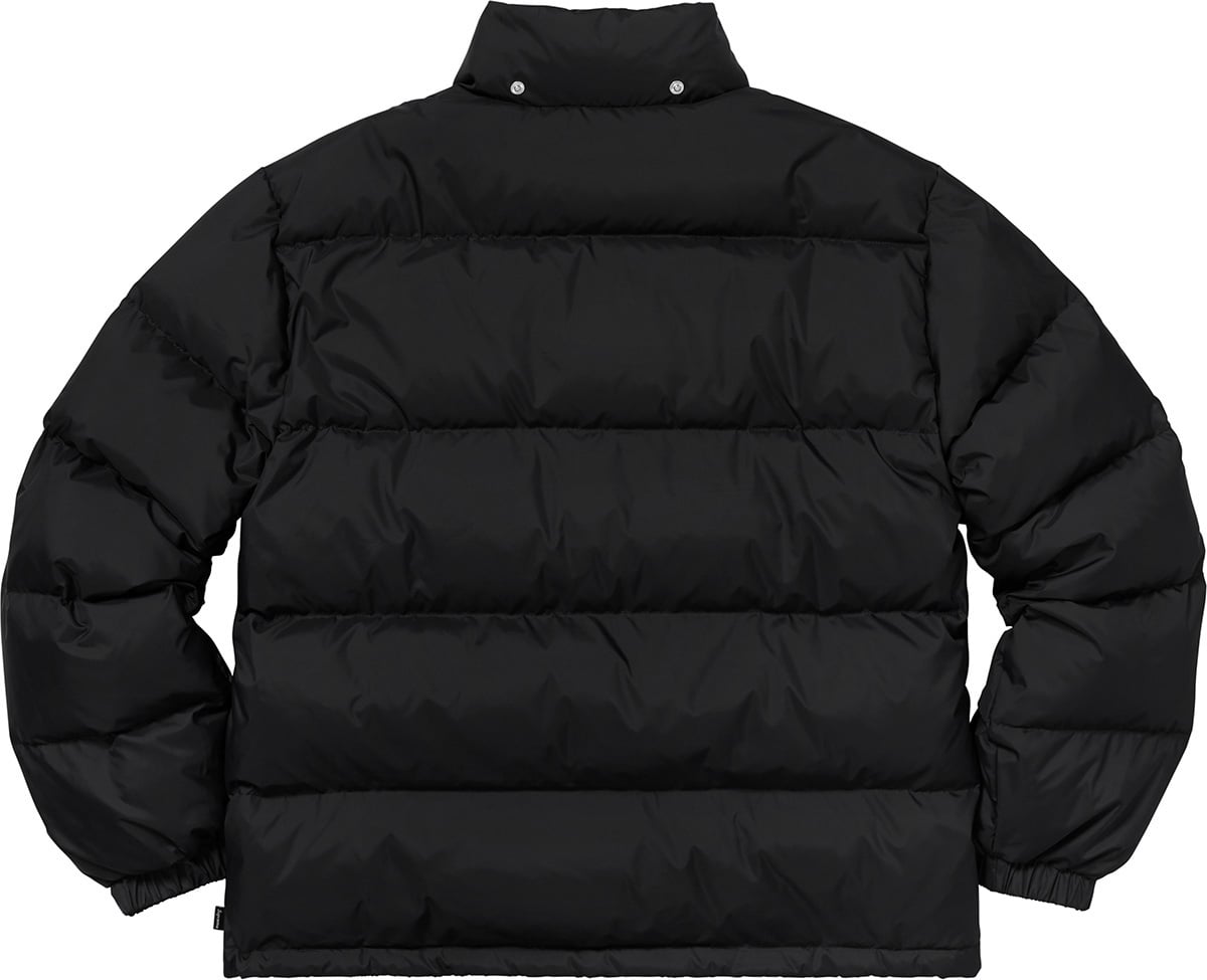 Stripe Panel Down Jacket view 17